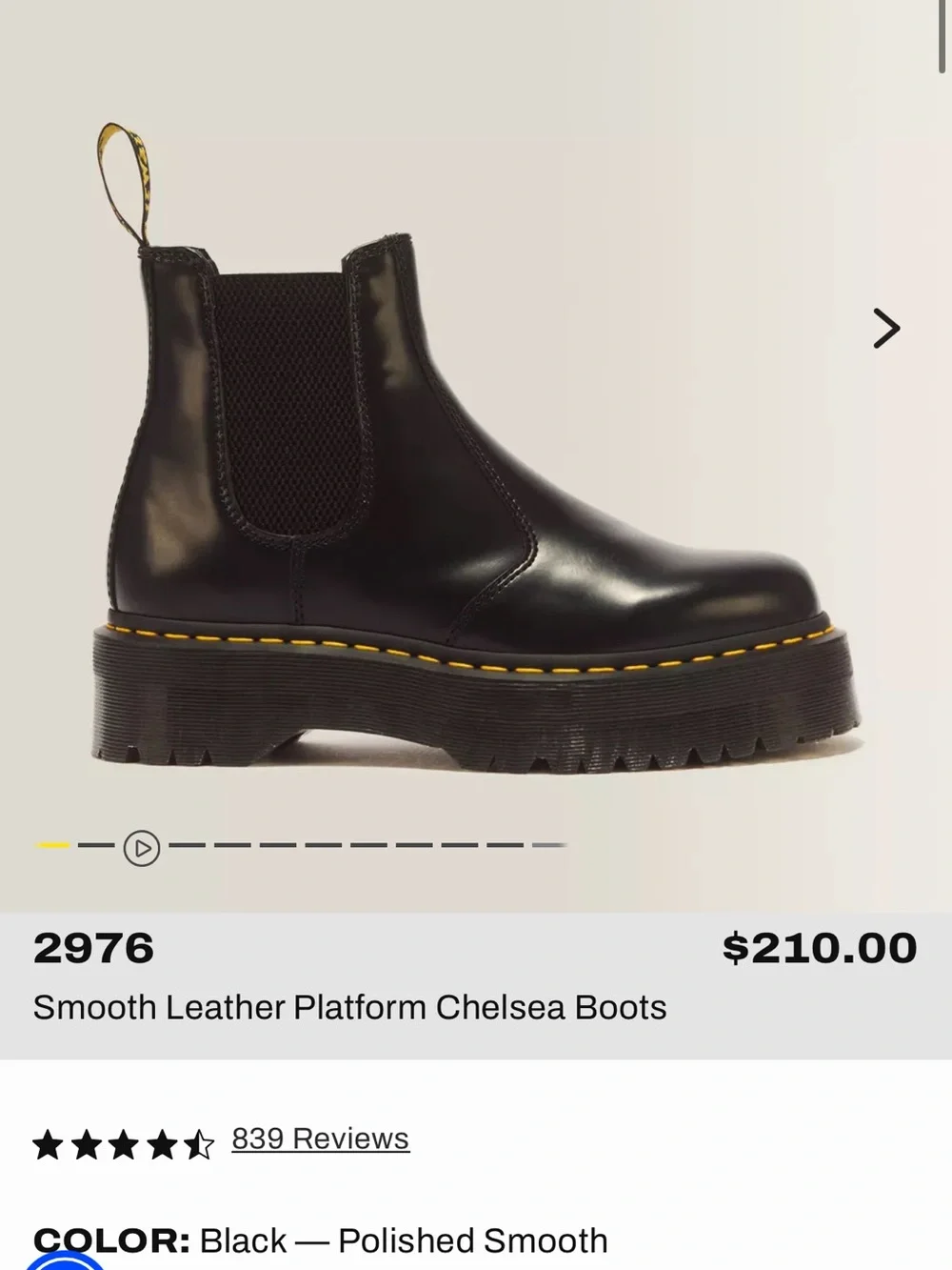 Dr. Martens sleek black